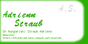 adrienn straub business card